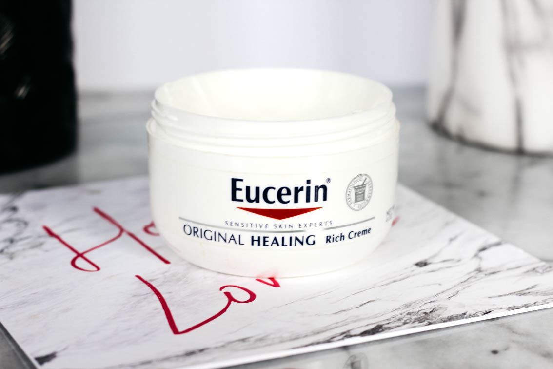 Pittsburgh Life & Personal Style Blogger Jenna Boron shares her skin care beauty secret: EUCERIN as a night cream!