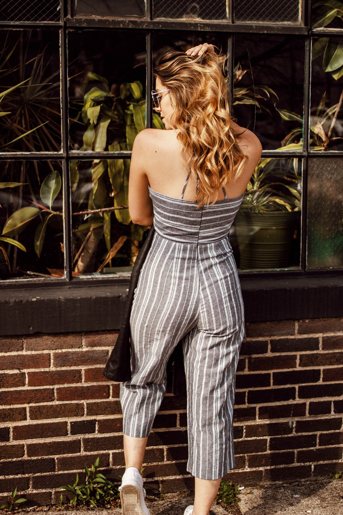 Jenna Boron | Balance and Chaos Blog | Heartloom Wide Leg Linen Jumpsuit | Spring 2018 Style