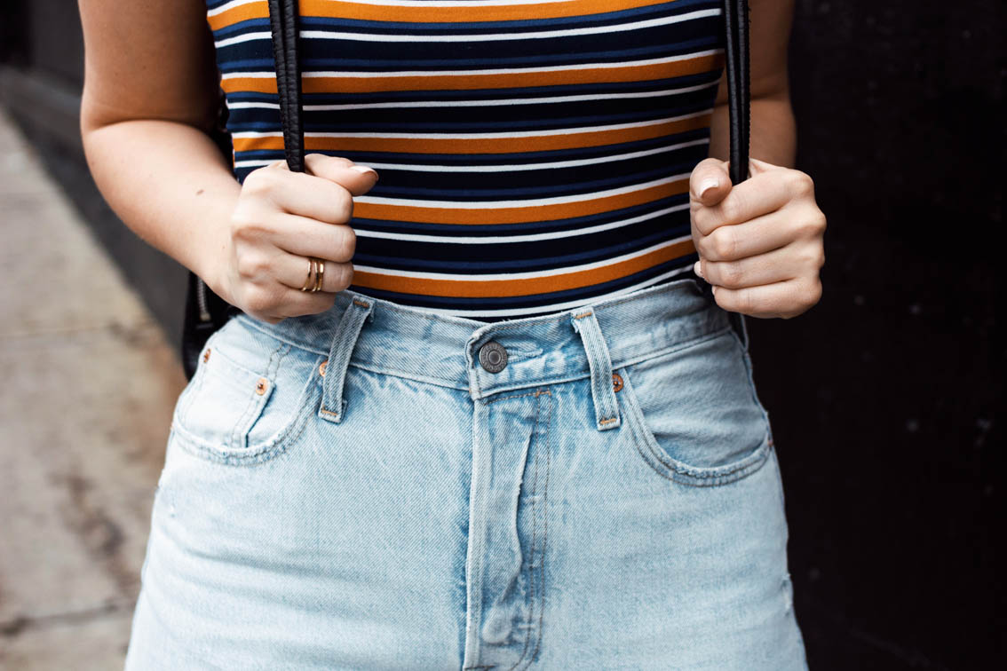 Square Straight Necklines + Stripes for Summer 2018