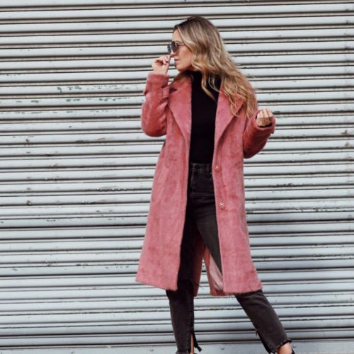 Pink Winter Coat Fashion 2018