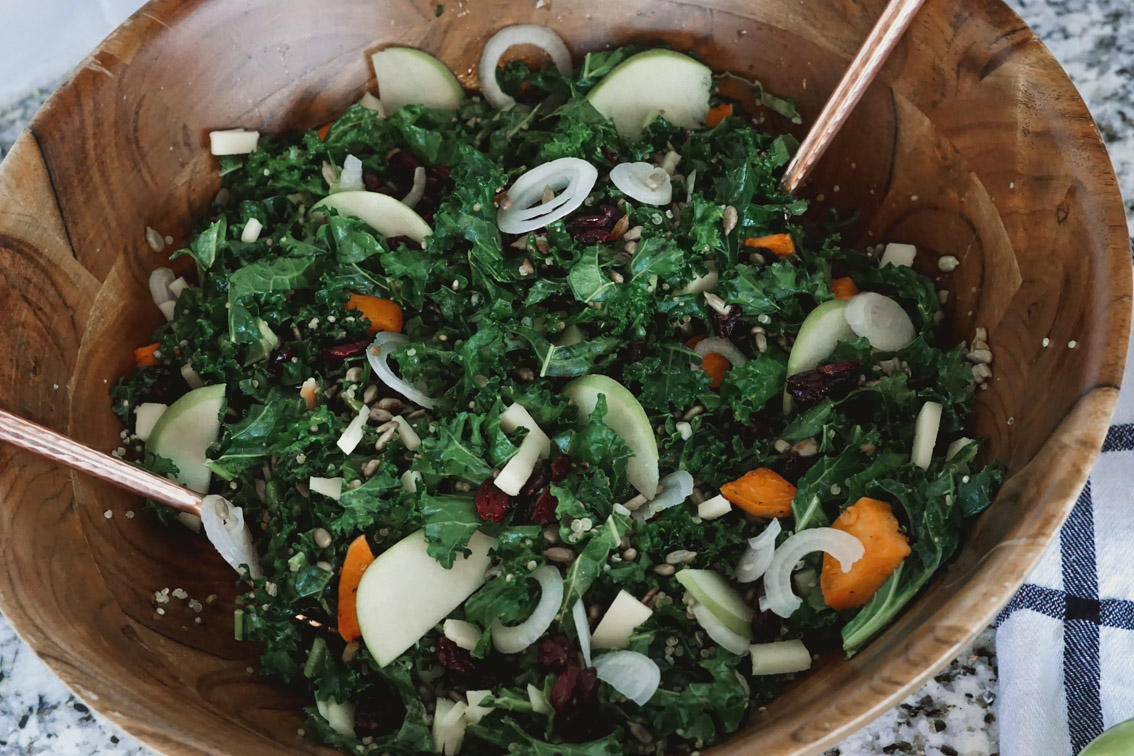 CHOPPED AUTUMN KALE SALAD