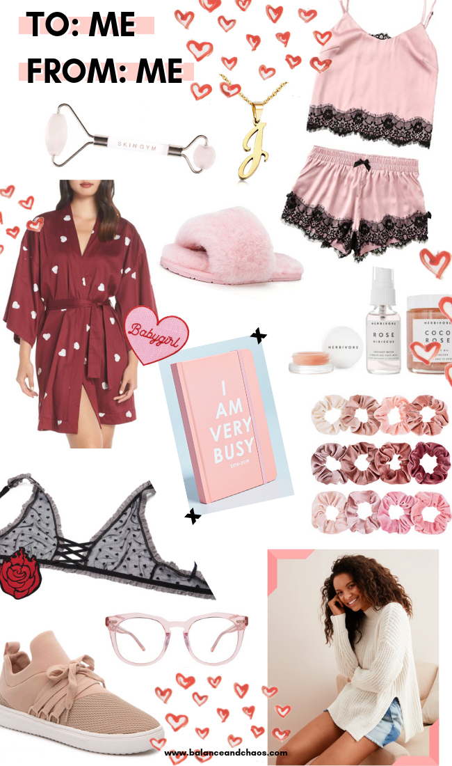 Valentine's Day Collage Treat Yo Self