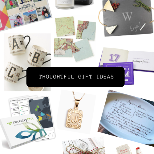 THOUGHTFUL GIFT IDEAS 2019