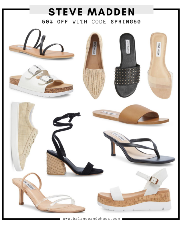 NEUTRAL COLORED SPRING AND SUMMER SHOE FINDS - Steve Madden