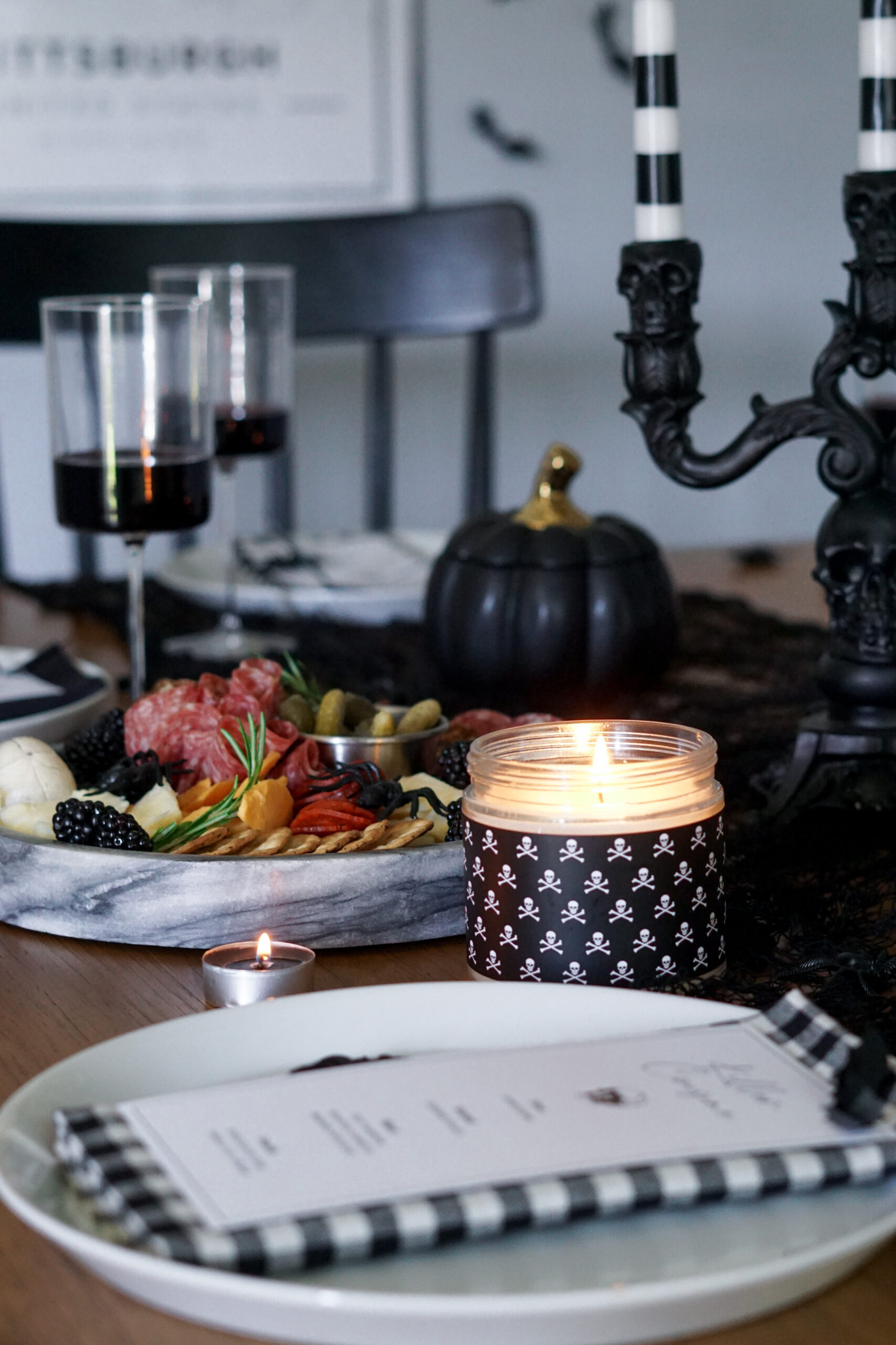 halloween dinner party inspiration